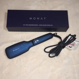 2-in-1 ionic straightening brush